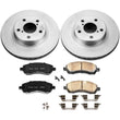Load image into Gallery viewer, Power Stop Front Z17 Evolution Geomet Coated Brake Kit fits 1997-2001 Subaru Impreza / Legacy - Main Product View