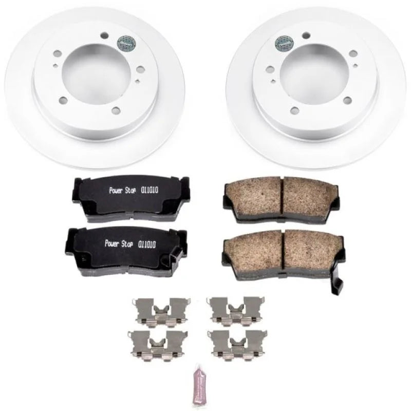 Power Stop Front Z17 Evolution Geomet Coated Brake Kit fits 1998 Chevrolet Tracker / 1989-1997 Geo Tracker / 1989-1998 Suz...