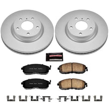 Load image into Gallery viewer, Power Stop Front Z17 Evolution Geomet Coated Brake Kit fits 2003-2004 Infiniti G35 / 2004-2005 Infiniti G35 X / 2003-2005 ...