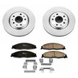 Load image into Gallery viewer, Power Stop Front Z17 Evolution Geomet Coated Brake Kit fits 2003-2008 Cadillac CTS / STS - Main Product View