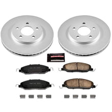 Load image into Gallery viewer, Power Stop Front Z17 Evolution Geomet Coated Brake Kit fits 2005-2010 Ford Mustang - Main Product View