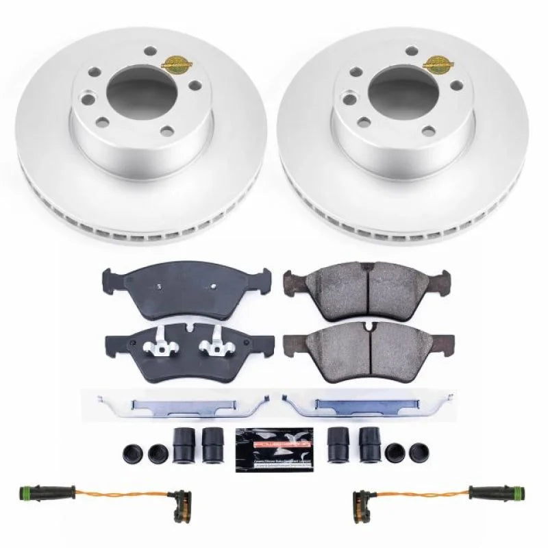 Power Stop Front Z17 Evolution Geomet Coated Brake Kit fits 2005-2010 Mercedes-Benz G55 Amg - Main Product View