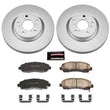 Load image into Gallery viewer, Power Stop Front Z17 Evolution Geomet Coated Brake Kit fits 2009-2014 Acura TL - Main Product View