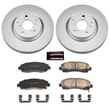 Load image into Gallery viewer, Power Stop Front Z17 Evolution Geomet Coated Brake Kit fits 2009-2014 Acura TL - Main Product View