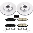 Load image into Gallery viewer, Power Stop Front Z17 Evolution Geomet Coated Brake Kit fits 2011-2017 Nissan Quest - Main Product View