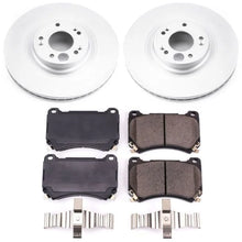 Load image into Gallery viewer, Power Stop Front Z17 Evolution Geomet Coated Brake Kit fits 2012-2014 Hyundai Genesis 3.8 / 2009-2011 Hyundai Genesis 4.6 - Main Product Vi...