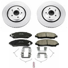 Load image into Gallery viewer, Power Stop Front Z17 Evolution Geomet Coated Brake Kit fits 2014-2016 Acura MDX - Main Product View