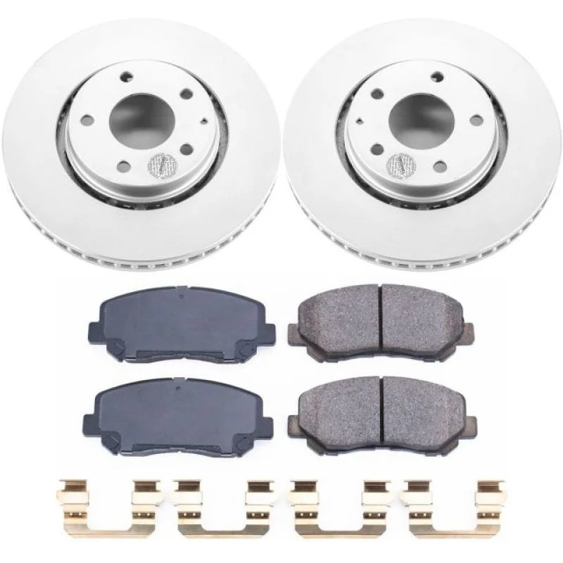Power Stop Front Z17 Evolution Geomet Coated Brake Kit fits 2016-2024 Mazda Cx-5 - Main Product View