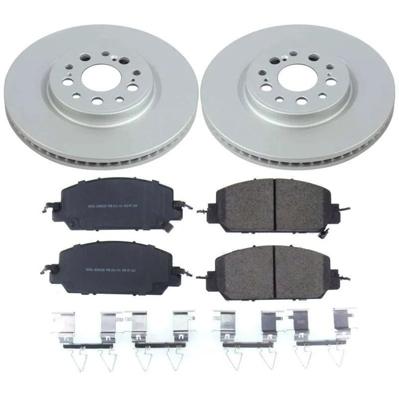 Power Stop Front Z17 Evolution Geomet Coated Brake Kit fits 2017-2021 Honda Clarity