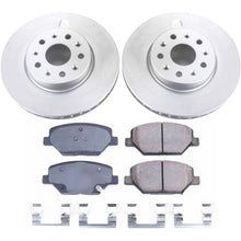 Load image into Gallery viewer, Power Stop Front Z17 Evolution Geomet Coated Brake Kit fits 2017-2023 Chevrolet Camaro LS / 2016-2023 Chevrolet Camaro LT - Main Product Vi...