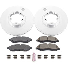 Load image into Gallery viewer, Power Stop Front Z17 Evolution Geomet Coated Brake Kit fits Ford Transit-350 / 2015-2020 Ford Transit-350 Hd / 2020 Ford T...