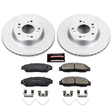 Load image into Gallery viewer, Power Stop Front Z17 Evolution Geomet Coated Brake Kit fits Honda Civic / 2012 Honda Civic GX / 2013-2015 Honda Civic Natu...
