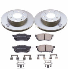 Load image into Gallery viewer, Power Stop Front Z17 Evolution Geomet Coated Brake Kit fits Honda CRX / 1988-1991 Honda CRX HF / 2001-2006 Honda Insight - Main Product Vie...