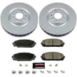Load image into Gallery viewer, Power Stop Front Z17 Evolution Geomet Coated Brake Kit fits Jeep Cherokee / 2016 Jeep Cherokee 75TH Anniversary / 2014-201...