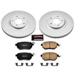 Load image into Gallery viewer, Power Stop Front Z17 Geomet Coated Brake Kit fits 2003-2005 Infiniti FX35 / 2003-2005 Infiniti FX45 / 2005 2006 Nissan Alt...
