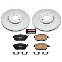 Load image into Gallery viewer, Power Stop Front Z17 Geomet Coated Brake Kit fits 2003-2005 Infiniti FX35 / 2003-2005 Infiniti FX45 / 2005 2006 Nissan Alt...