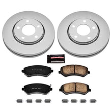 Load image into Gallery viewer, Power Stop Front Z17 Geomet Coated Brake Kit fits 2003-2007 Chrysler Town &amp; / 2001 2002 Chrysler Voyager / 2001-2003 Chrys...