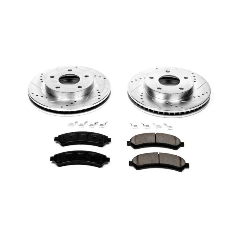 Power Stop Front Z23 Brake Kit fits 1997-2001 2003-2005 Chevrolet Blazer / 1997-2004 Chevrolet Blazer LS / 1997-2001 Chevr...
