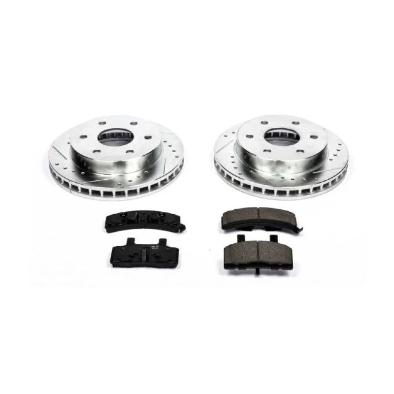 Power Stop Front Z23 Brake Kit fits 1999 2000 Cadillac Escalade / 1992-1994 Chevrolet Blazer / 1988-1999 Chevrolet K1500 /...