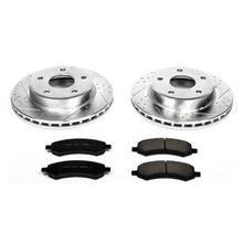 Load image into Gallery viewer, Power Stop Front Z23 Brake Kit fits 2005-2010 Dodge Dakota / 2006 2007 Mitsubishi Raider Durocross / 2006-2009 Mitsubishi ...