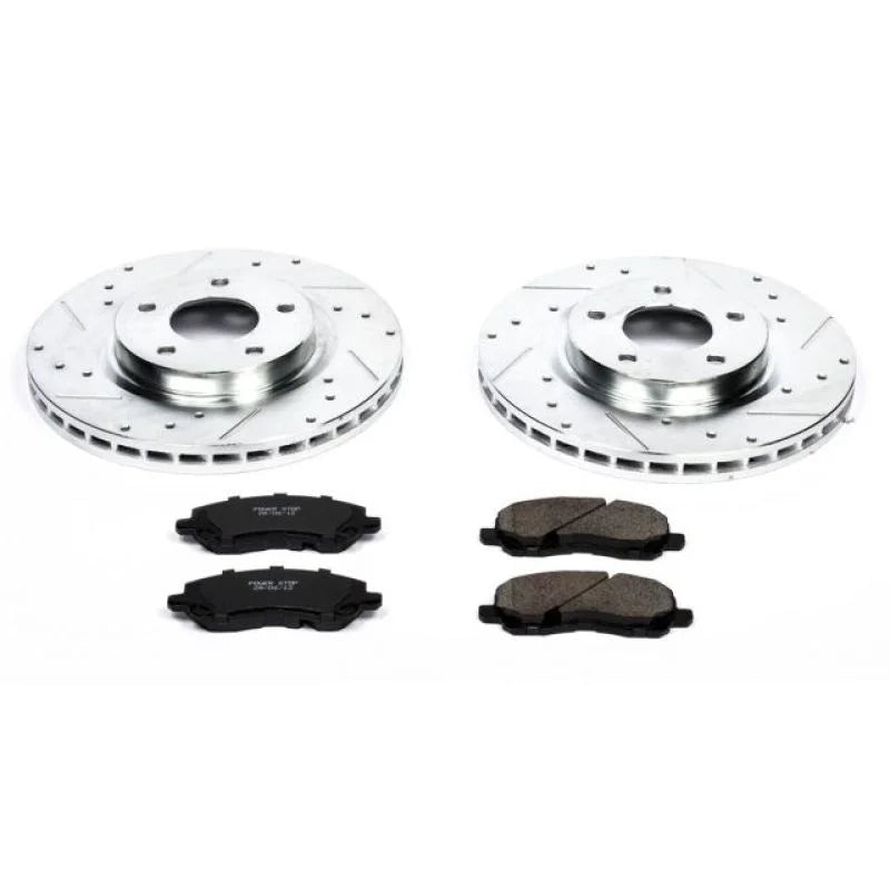 Power Stop Front Z23 Brake Kit fits 2011-2014 Chrysler 200 LIMITED / 2007 Chrysler Sebring / 2008-2010 Chrysler Sebring LX...
