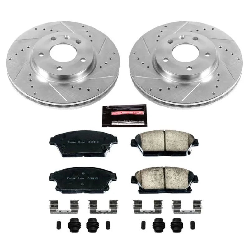 Power Stop Front Z23 Brake Kit fits 2012-2017 Buick Verano / 2012-2016 Buick Verano Convenience / 2013-2016 Buick Verano P...
