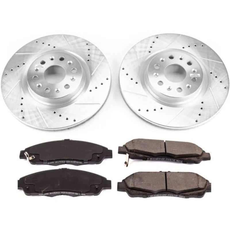 Power Stop Front Z23 Brake Kit fits 2018 Buick Enclave / 2018-2020 Buick Enclave Avenir / 2019-2020 Buick Enclave Preferre...