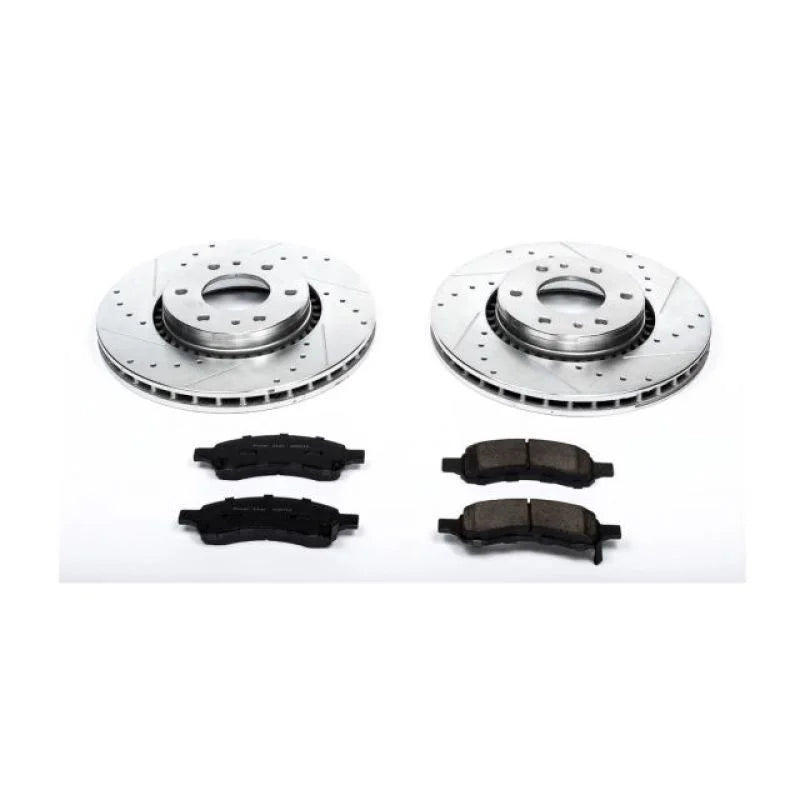 Power Stop Front Z23 Brake Kit fits Buick Rainier / 2006 2007 Buick Rainier Cxl / 2008 Chevrolet TrailBlazer / 2006 2007 C...