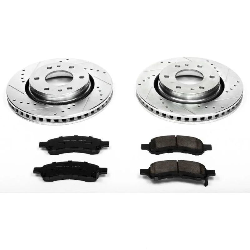 Power Stop Front Z23 Brake Kit fits Buick Rainier / 2006 2007 Buick Rainier Cxl / 2008 Chevrolet TrailBlazer / 2006 2007 C...