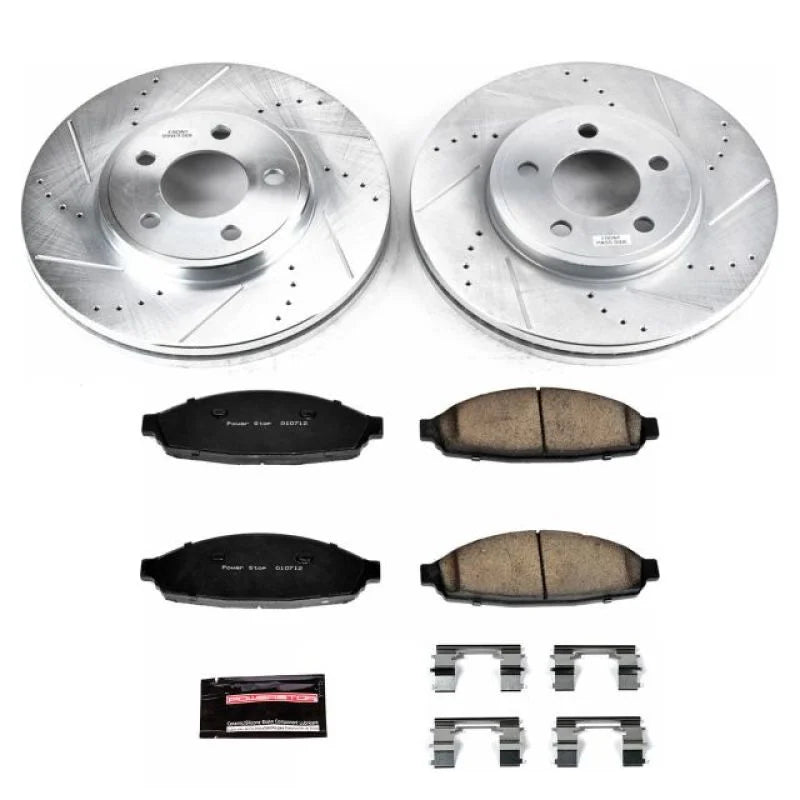Power Stop Front Z23 Brake Kit fits Ford Crown / 2003-2011 Ford Crown Victoria / 2003-2010 Lincoln Town Car - Main Product...