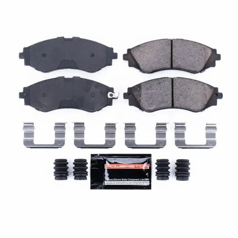 Power Stop Front Z23 Brake Pads w/Hardware fits 2004-2006 Chevrolet Aveo / 2004-2011 Chevrolet Aveo LS / 2005-2011 Chevrol...