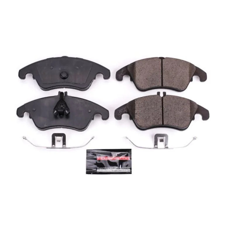 Power Stop Front Z23 Brake Pads w/Hardware fits 2012-2015 Mercedes-Benz C250 / 2013 2014 Mercedes-Benz C300 / 2008-2015 Me...