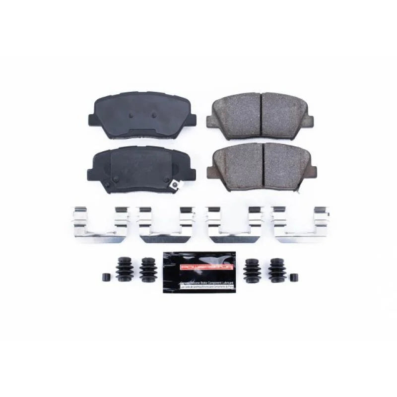Power Stop Front Z23 Brake Pads w/Hardware fits 2012-2017 Hyundai Azera / 2014-2017 Hyundai Azera LIMITED / 2010-2018 Hyun...