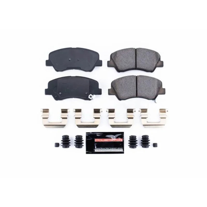 Power Stop Front Z23 Brake Pads w/Hardware fits 2015-2018 Hyundai Accent / 2012-2015 Hyundai Accent Gls / 2012-2014 Hyunda...