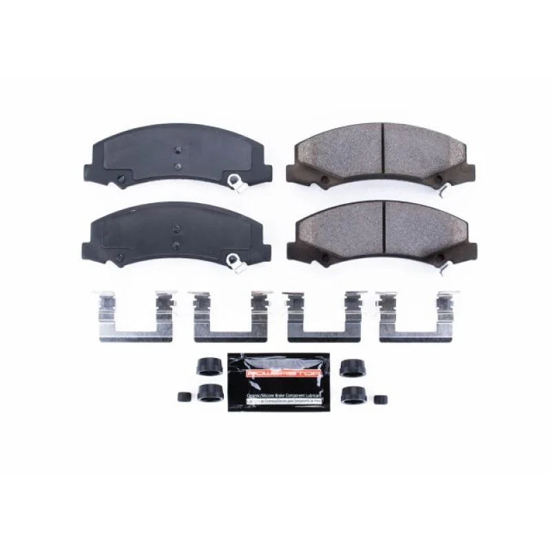 Power Stop Front Z23 Brake Pads w/Hardware fits Buick Allure / 2008 2009 Buick LaCrosse CX / 2008 Buick LaCrosse Cxs / 200...