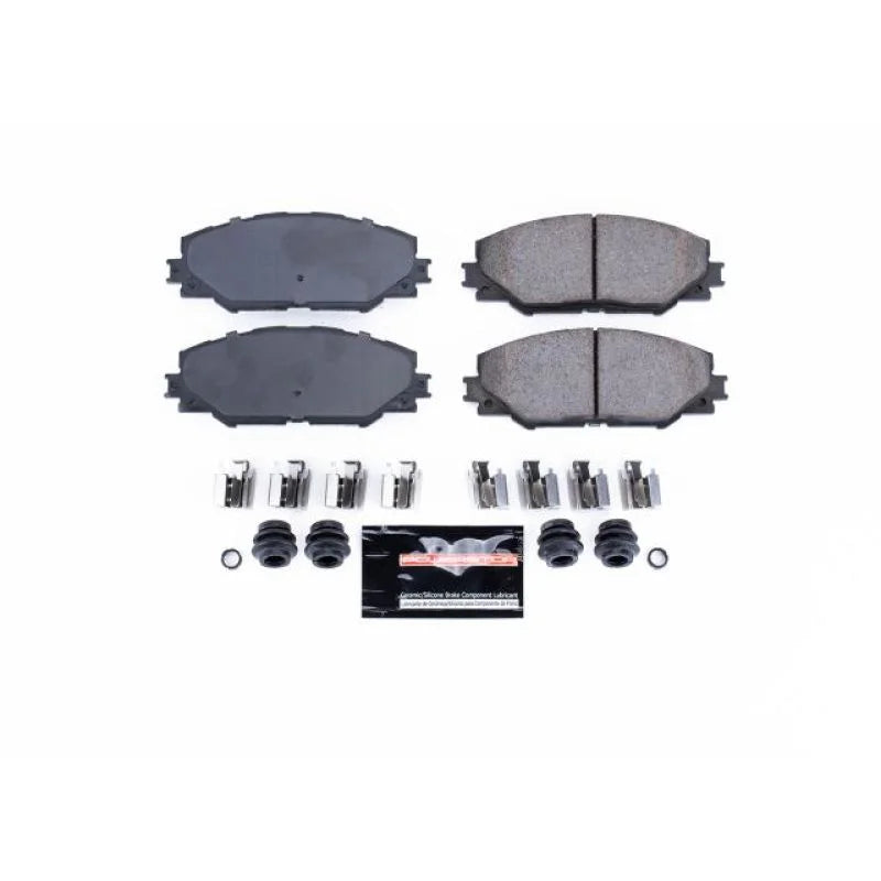 Power Stop Front Z23 Brake Pads w/Hardware fits Pontiac Vibe / 2009-2010 Pontiac Vibe AWD / 2016 Scion im / 2011-2016 Scio...
