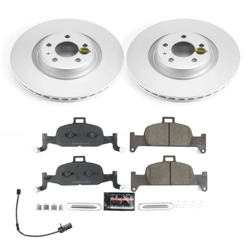Power Stop Front Z23 Coated Brake Kit fits 2018-2025 Audi Q5 / Q5 Sportback