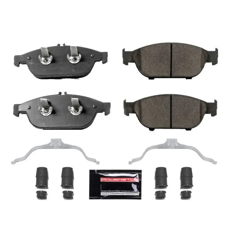 Power Stop Front Z23 EVOLUTION Sport Brake Pads w/Hardware fits 2012-2014 Mercedes-Benz E550 4MATIC - Main Product View