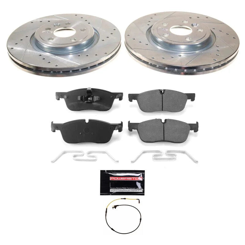 Power Stop Front Z23 Evolution Brake Kit fits 2018-2020 Land Rover Range Rover Velar
