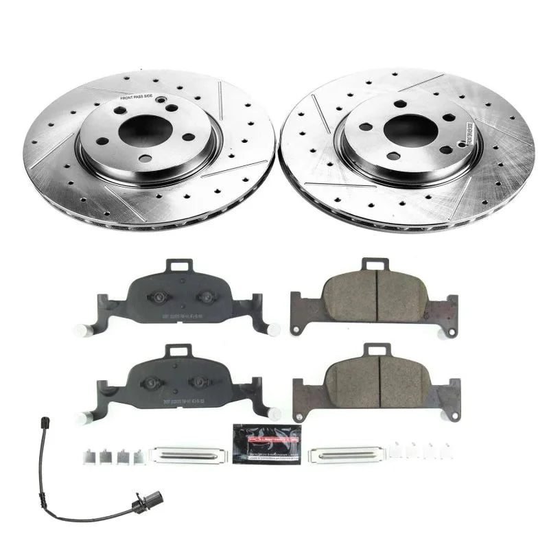 Power Stop Front Z23 Evolution Brake Kit fits 2018-2025 Audi Q5 / Q5 Sportback