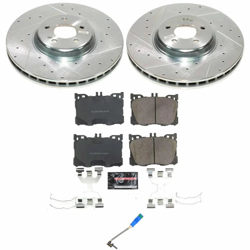 Power Stop Front Z23 Evolution Brake Kit fits 2022-2023 Mercedes-Benz E53 Amg 4MATIC
