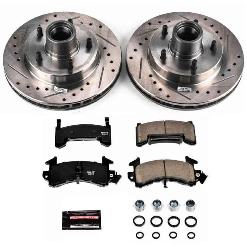 Power Stop Front Z23 Evolution Sport Brake Kit fits 1979-1981 Buick Century / 1979-1981 Buick Regal / 1979-1981 Chevrolet ...