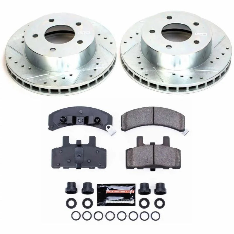Power Stop Front Z23 Evolution Sport Brake Kit fits 1990-2002 Chevrolet Astro / 1990-1995 Chevrolet Astro CL / 1996-2002 C...