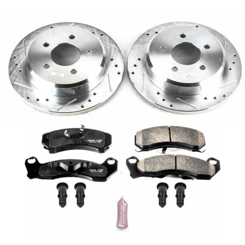 Power Stop Front Z23 Evolution Sport Brake Kit fits 1993 Ford Mustang SVT Cobra - Main Product View