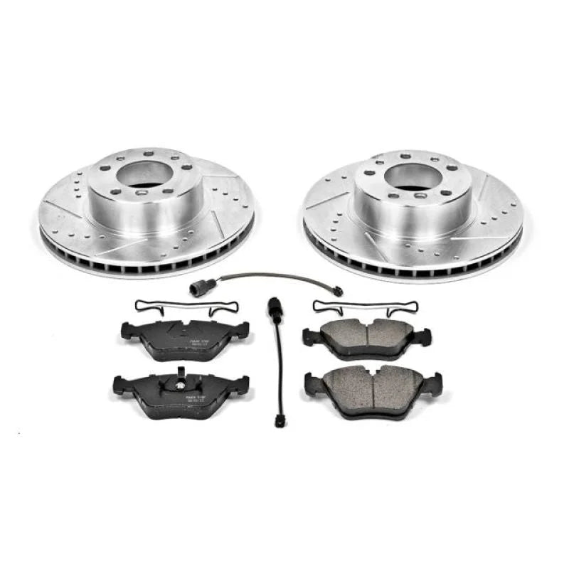 Power Stop Front Z23 Evolution Sport Brake Kit fits 1994-1995 BMW 540I / 1990-1992 BMW 735I / 1990-1992 BMW 735IL / 1993-1...