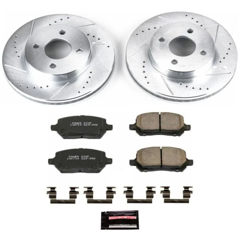 Power Stop Front Z23 Evolution Sport Brake Kit fits 2005-2010 Chevrolet Cobalt / 2005-2010 Chevrolet Cobalt LS / 2006-2007...