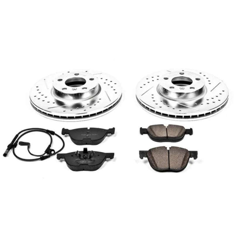 Power Stop Front Z23 Evolution Sport Brake Kit fits 2007-2008 BMW X5 3.0SI / 2009-2010 BMW X5 XDRIVE30I / BMW X5 - Main Pr...