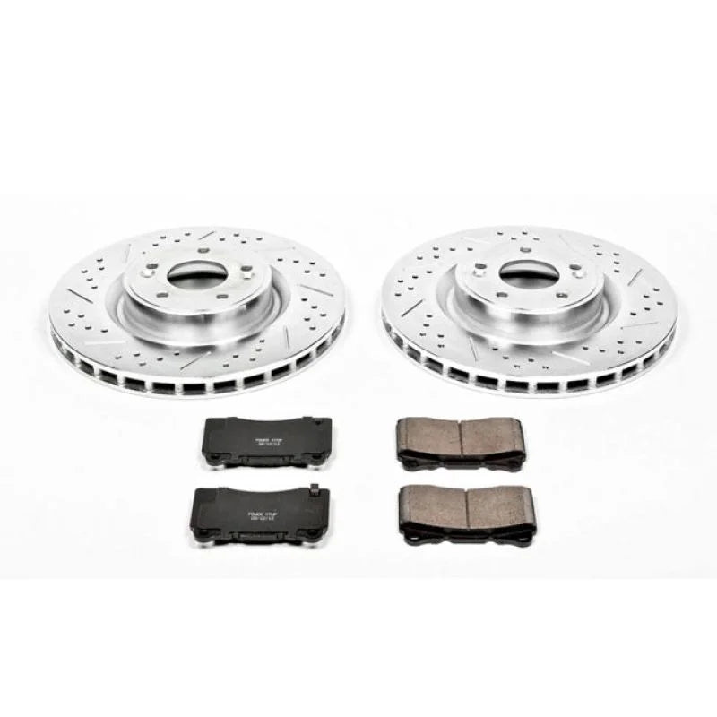 Power Stop Front Z23 Evolution Sport Brake Kit fits 2010-2016 Hyundai Genesis / Genesis COUPE - Main Product View