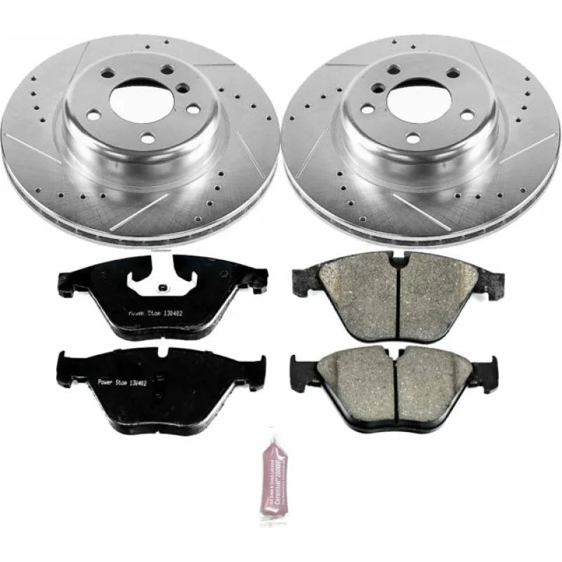 Power Stop Front Z23 Evolution Sport Brake Kit fits 2014-2016 BMW 528I / 2017-2018 BMW 640I / 2017-2018 BMW 640I Gran COUP...