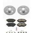Load image into Gallery viewer, Power Stop Front Z23 Evolution Sport Brake Kit fits 2014-2016 Mazda 3 i Grand Touring / 2014-2015 Mazda 3 i SV - Main Prod...
